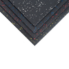 SBR黑色+ 15％EPDM彩色橡胶地板垫