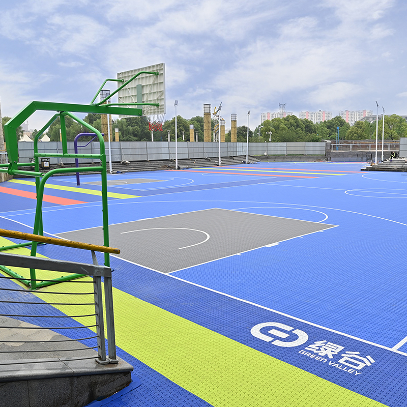 合肥体育公园-赛事级弹性拼装地板